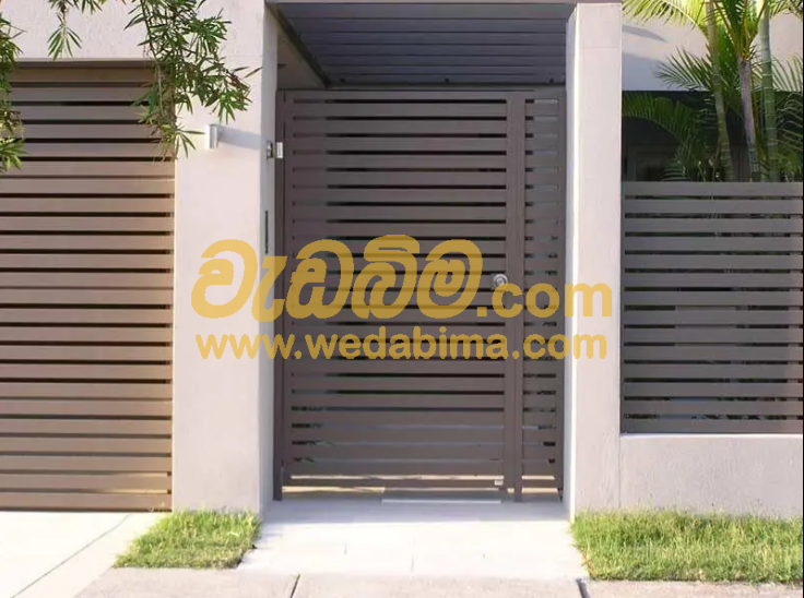 steel gate design colombo