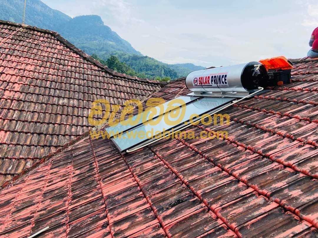 Solar Water Heater Panel Type matugama srilanka