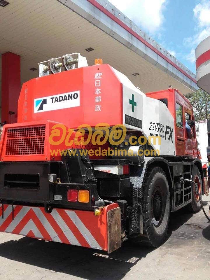 25 Ton Mobile Cranes for Rent in Sri Lanka