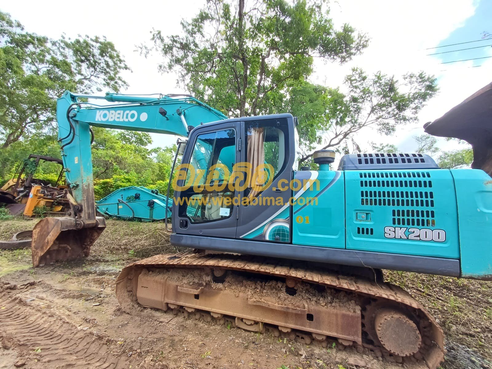 Excavator for rent in Rathmalana Sri Lanka
