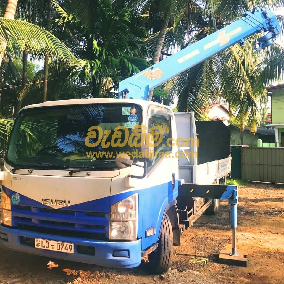 Boom Truck for Rent in Hokandara Sri Lanka