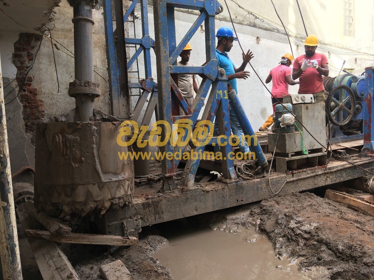Bored piling contractors in Wellampitiya, Sri Lanka