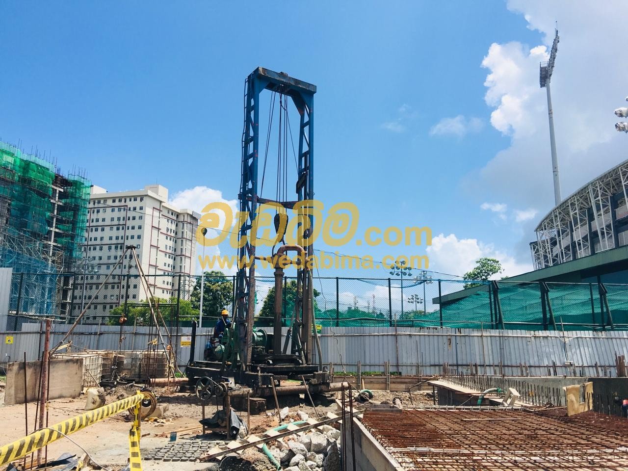 Electrical piling contractors in colombo