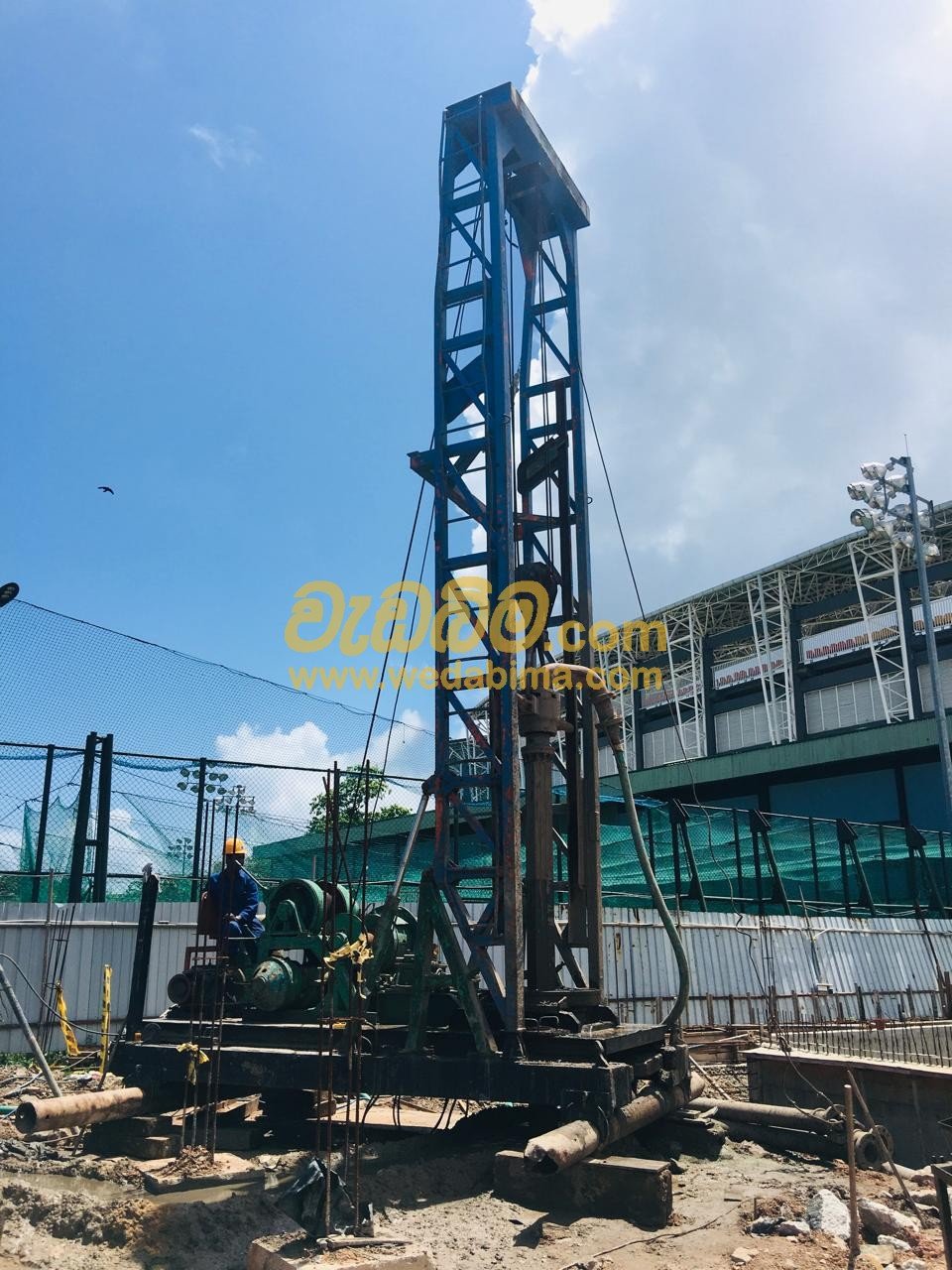 Shoring and piling construction Wellampitiya Sri Lanka