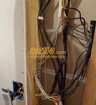 Electrical wire service price colombo