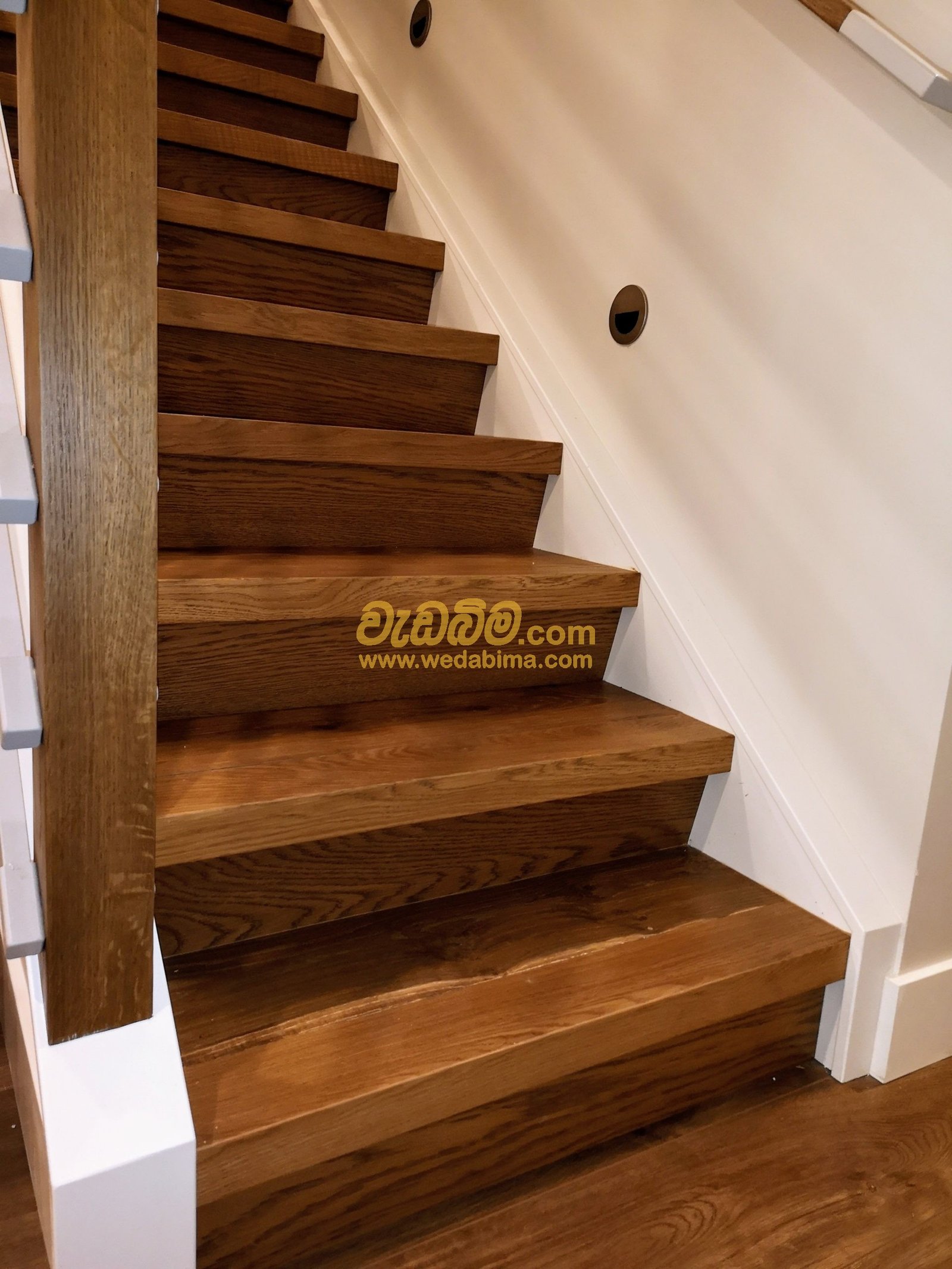 Staircase wooden flooring contractors in sri lanka