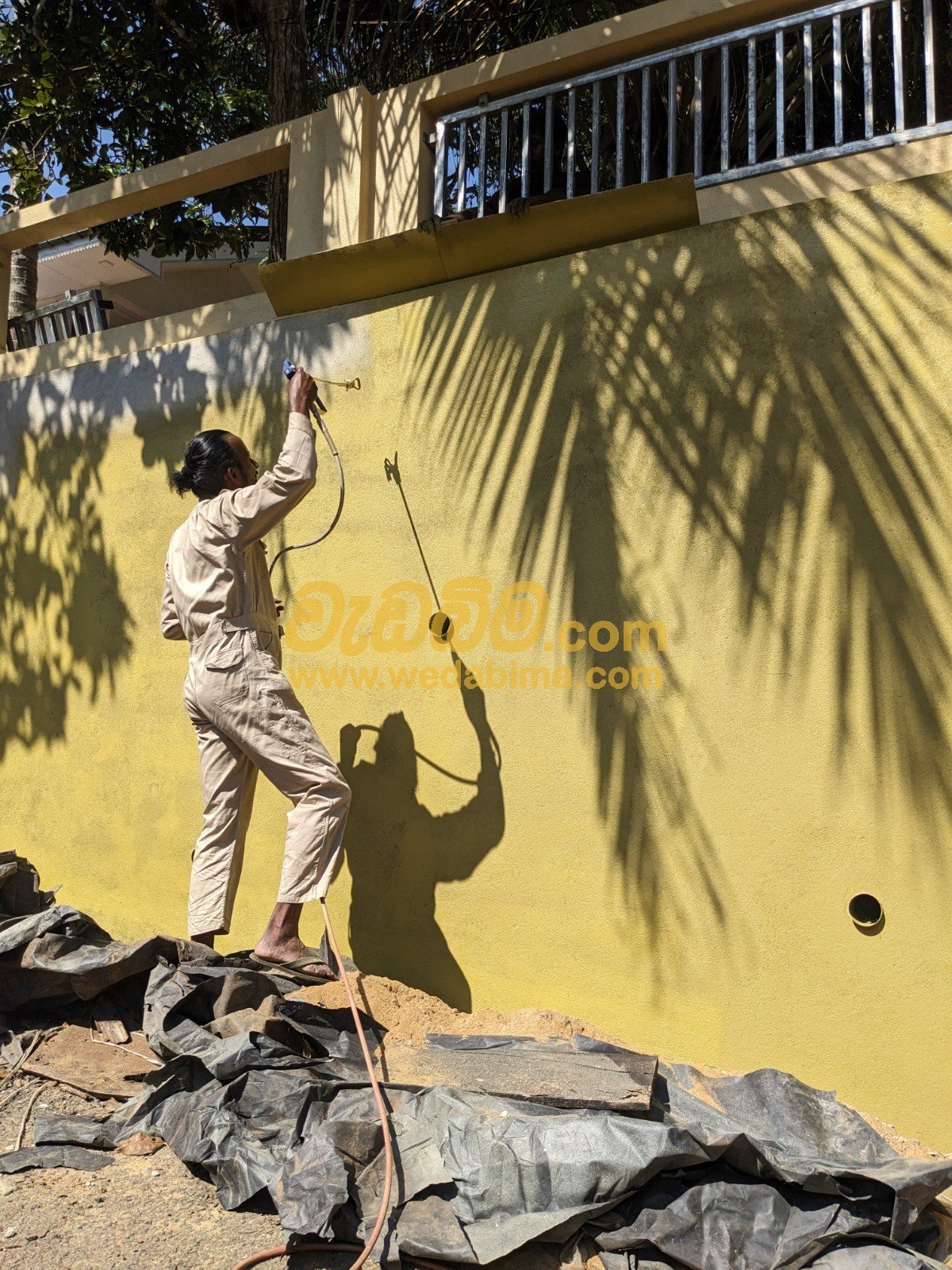 Exterior paint work price in colombo