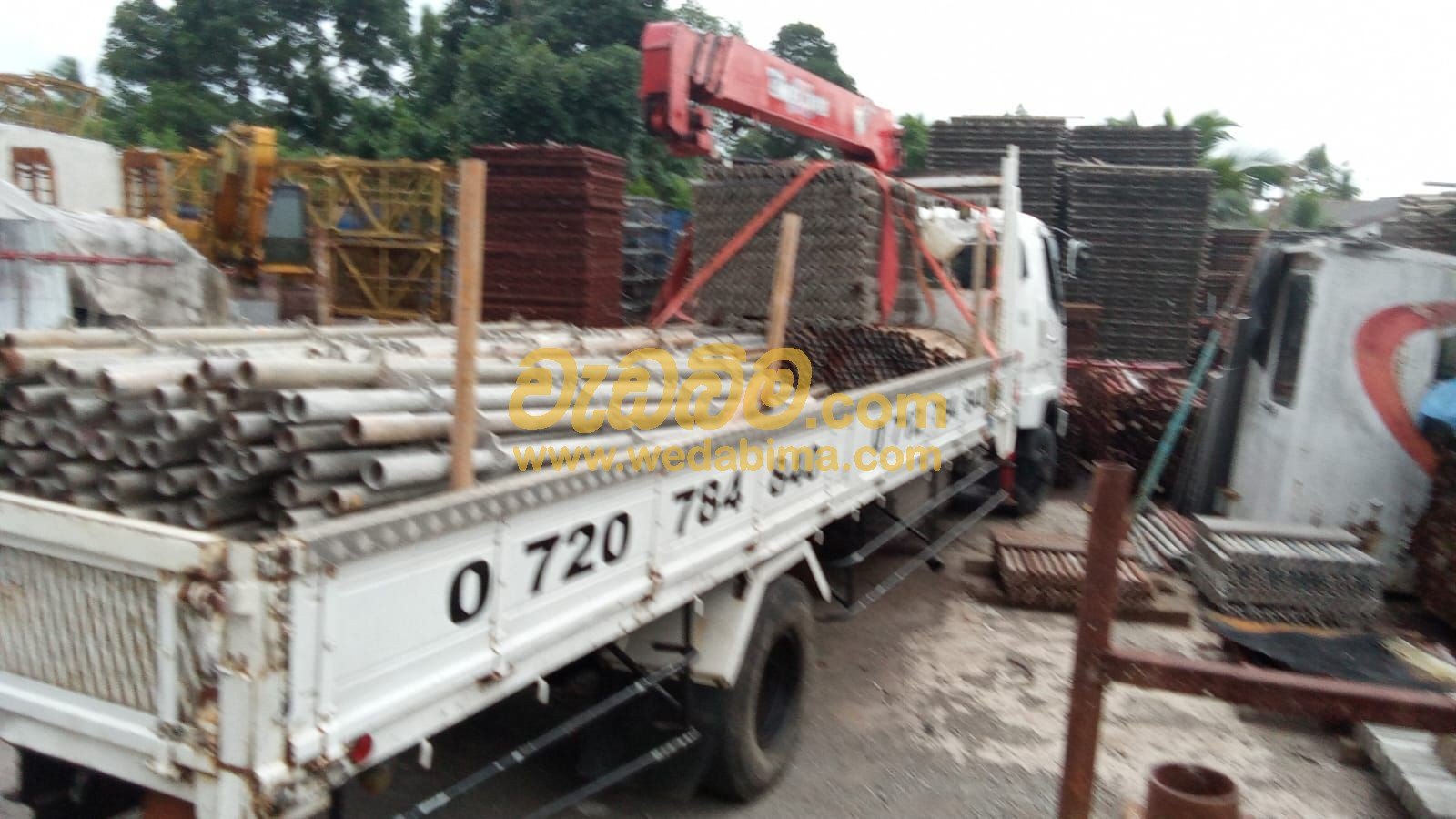 boom truck for hire Homagama