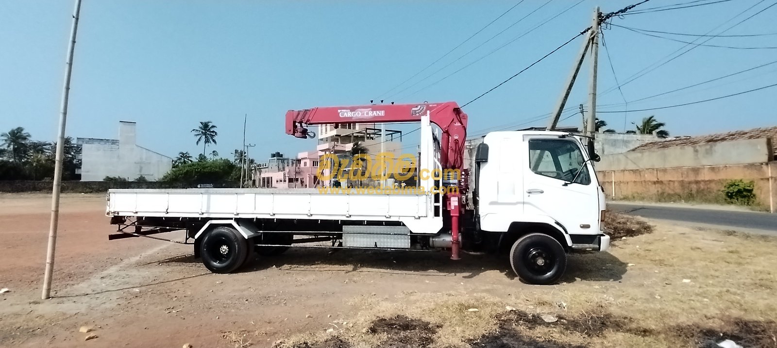 boom truck rental price in Nugegoda
