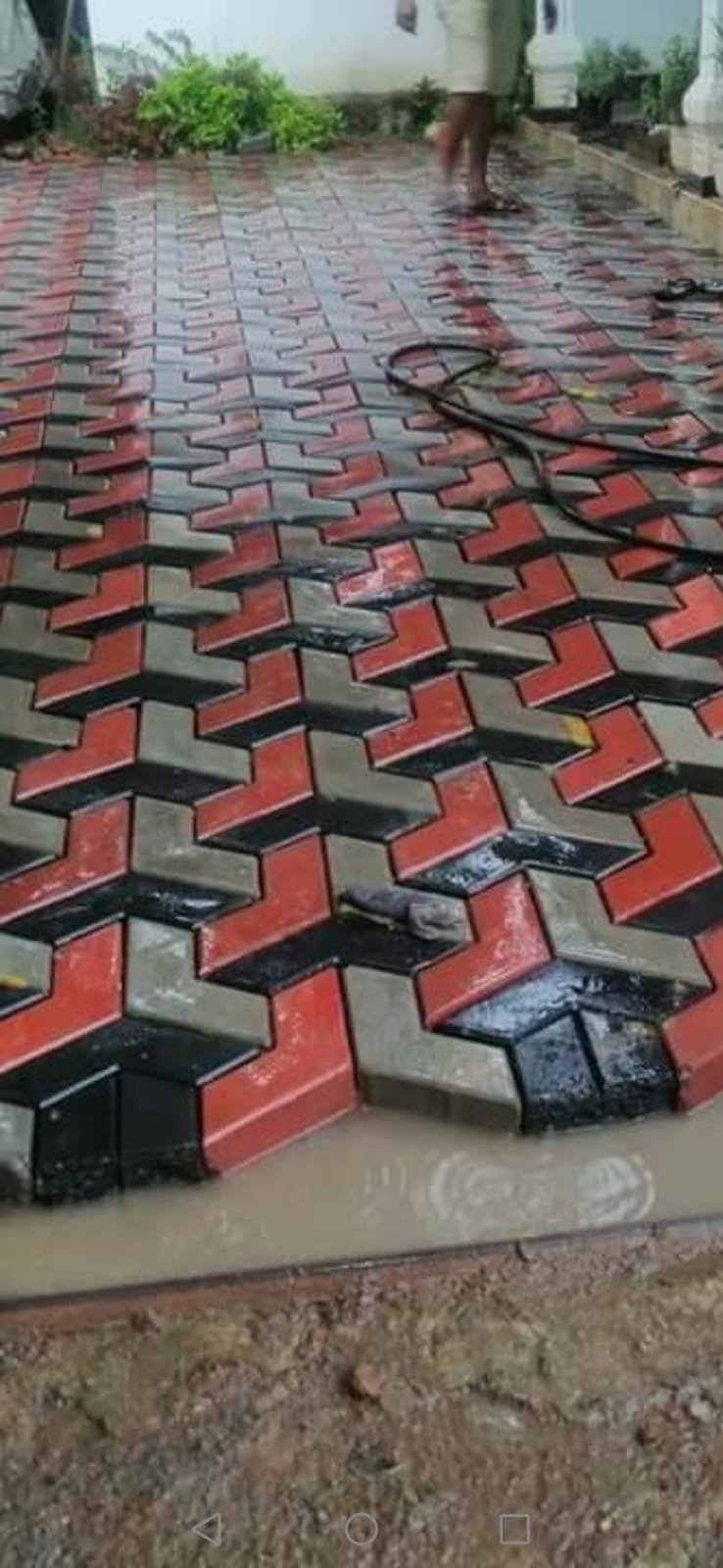 Decorative Interlock paving price in Sri Lanka