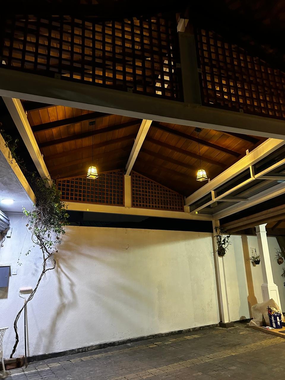 wooden roofing design colombo