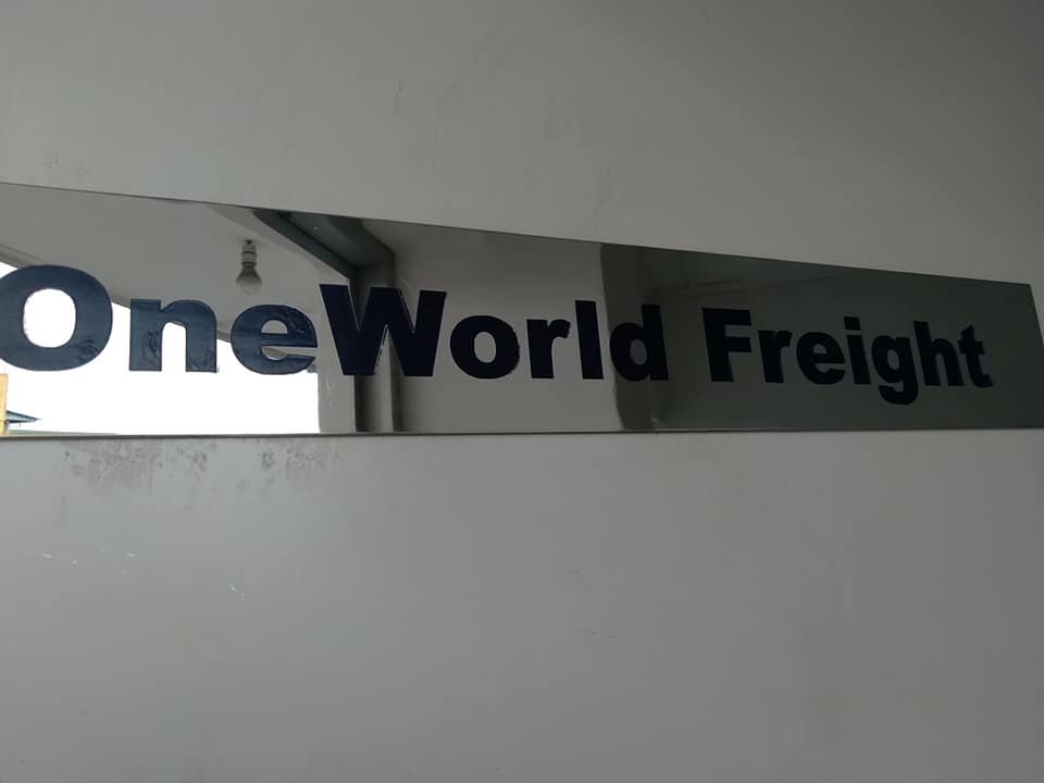 stainless steel name board in gampaha