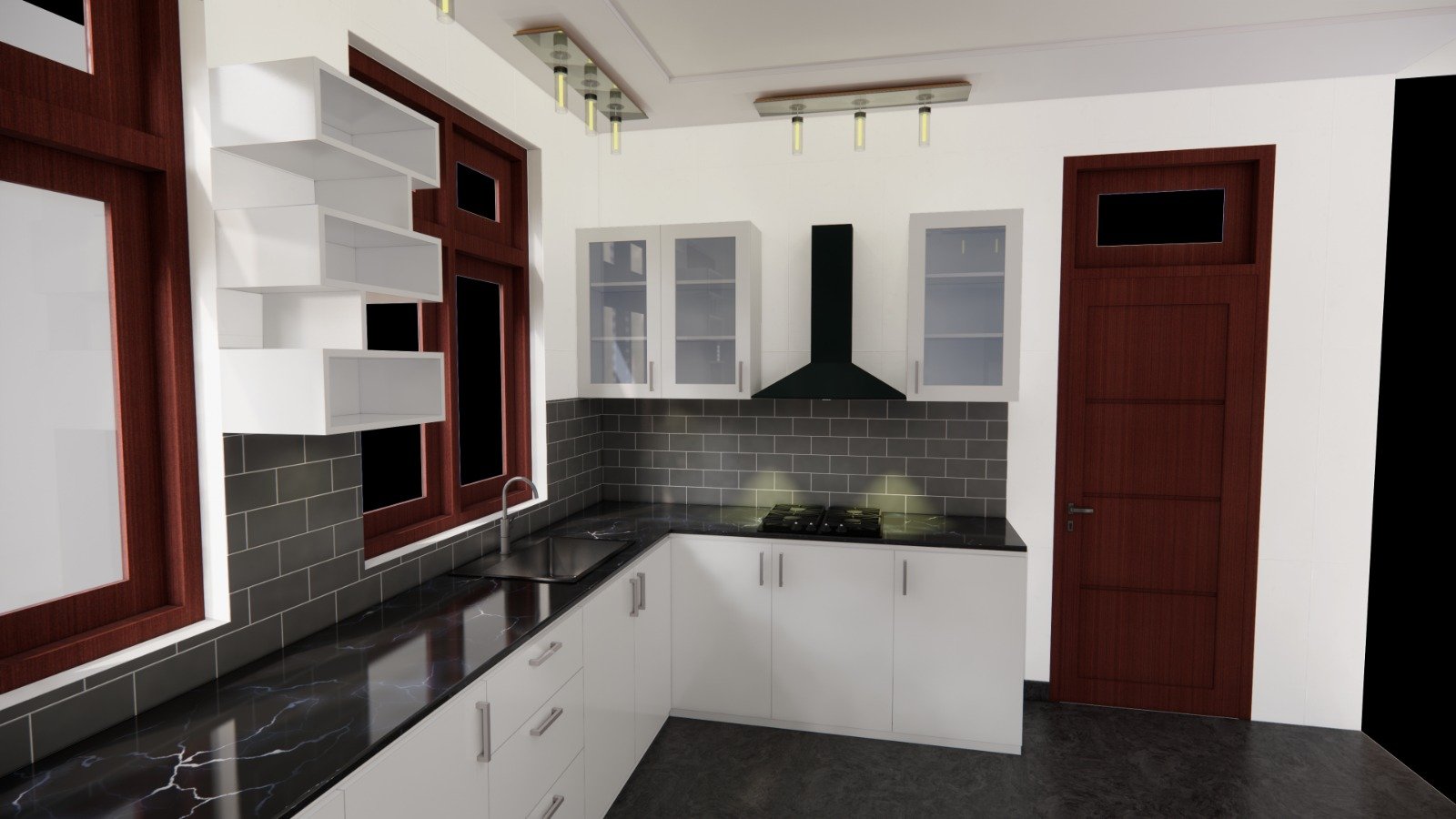 MDF Pantry Cupboard Designers in sri lanka