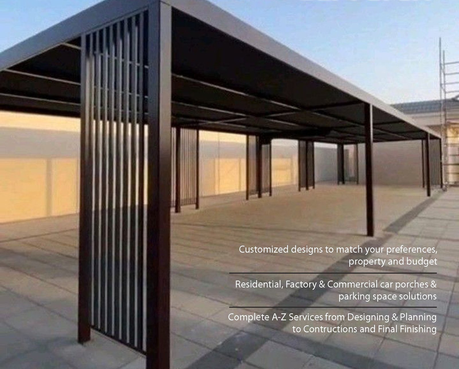 car porch roofing solutions Sri Lanka