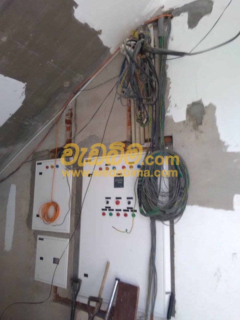 Residential building wiring contractors wellawaya