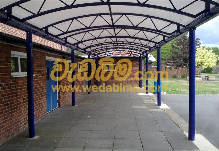 Steel Canopy Design Nugegoda, colombo