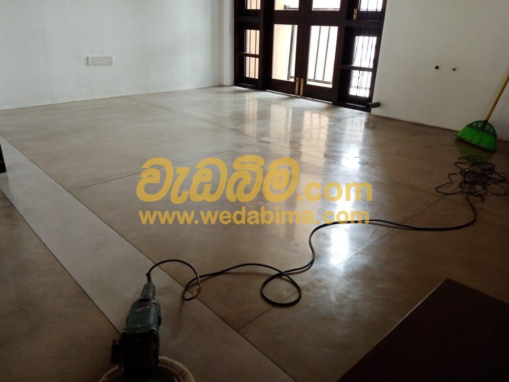Titanium Cut Cement Floors Colombo