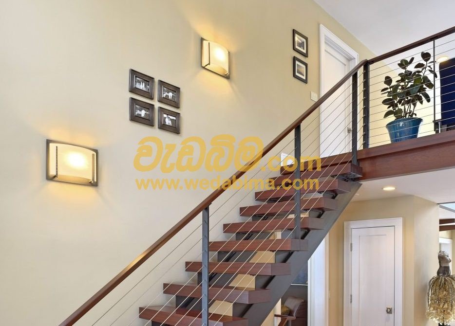 Decorative Steel Staircase and Handrailing Nugegoda