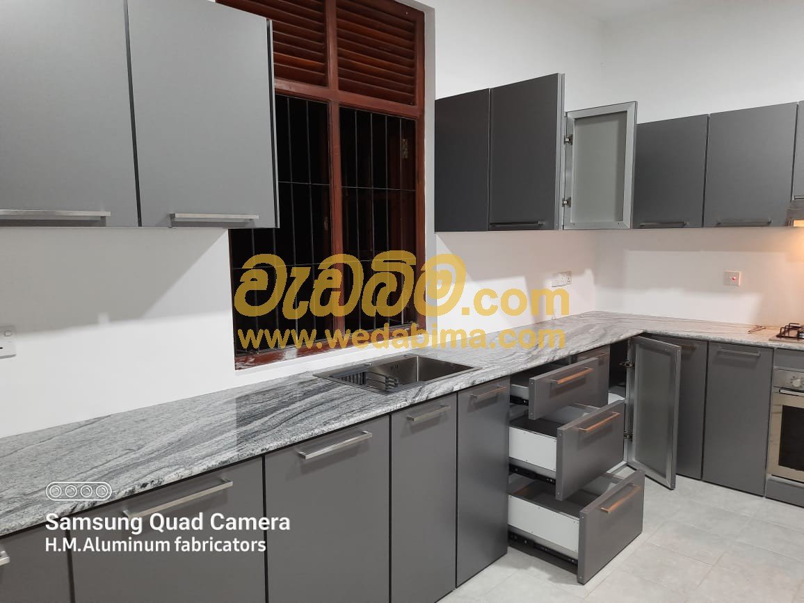 Aluminium Pantry Cupboards in Piliyandala