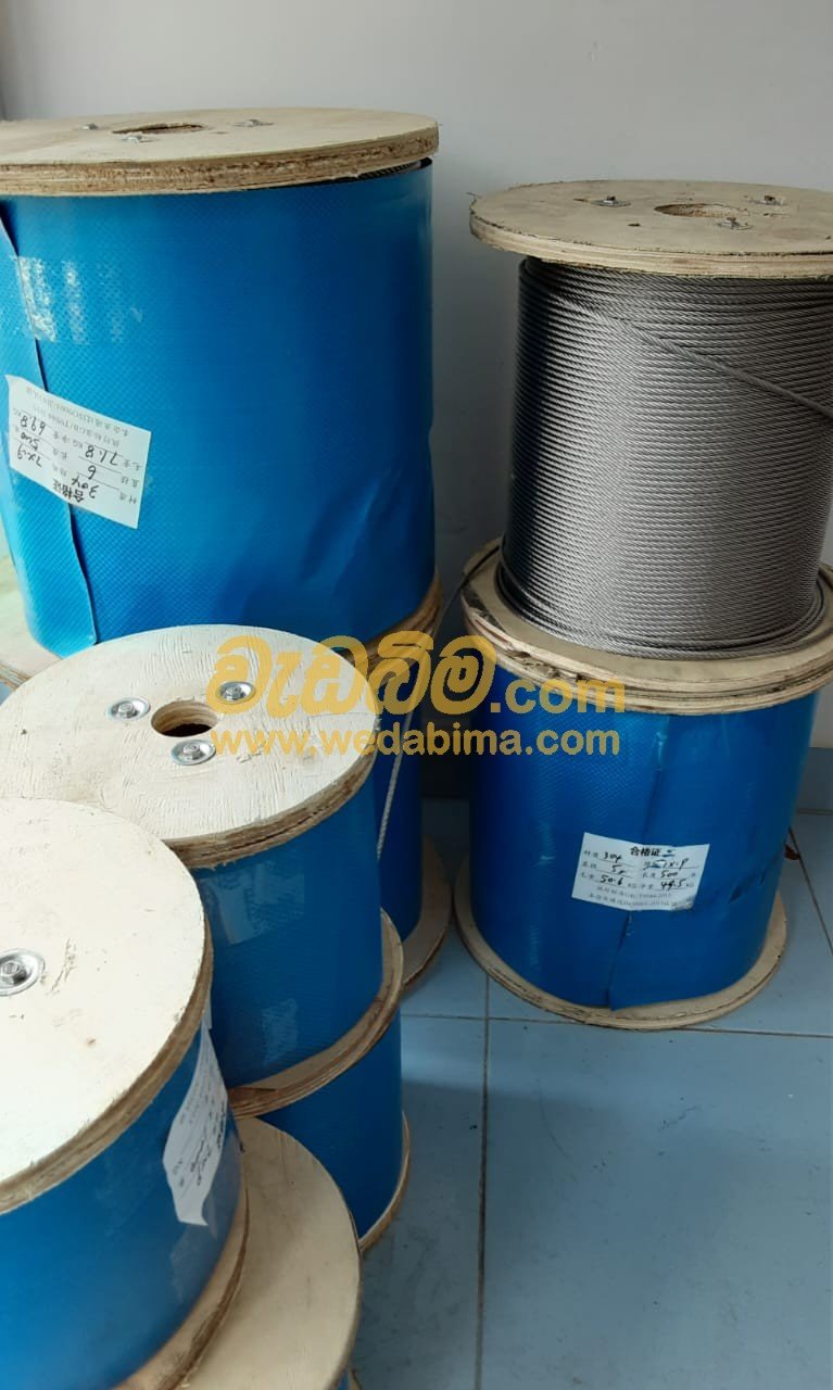 5 MM SS Cable Rope Price In colombo