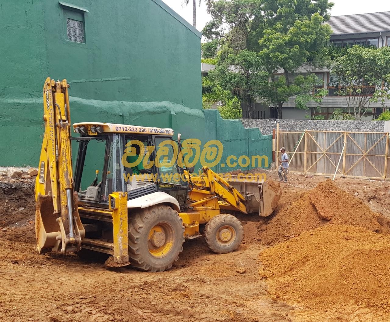 JCB for Rent Rajagiriya