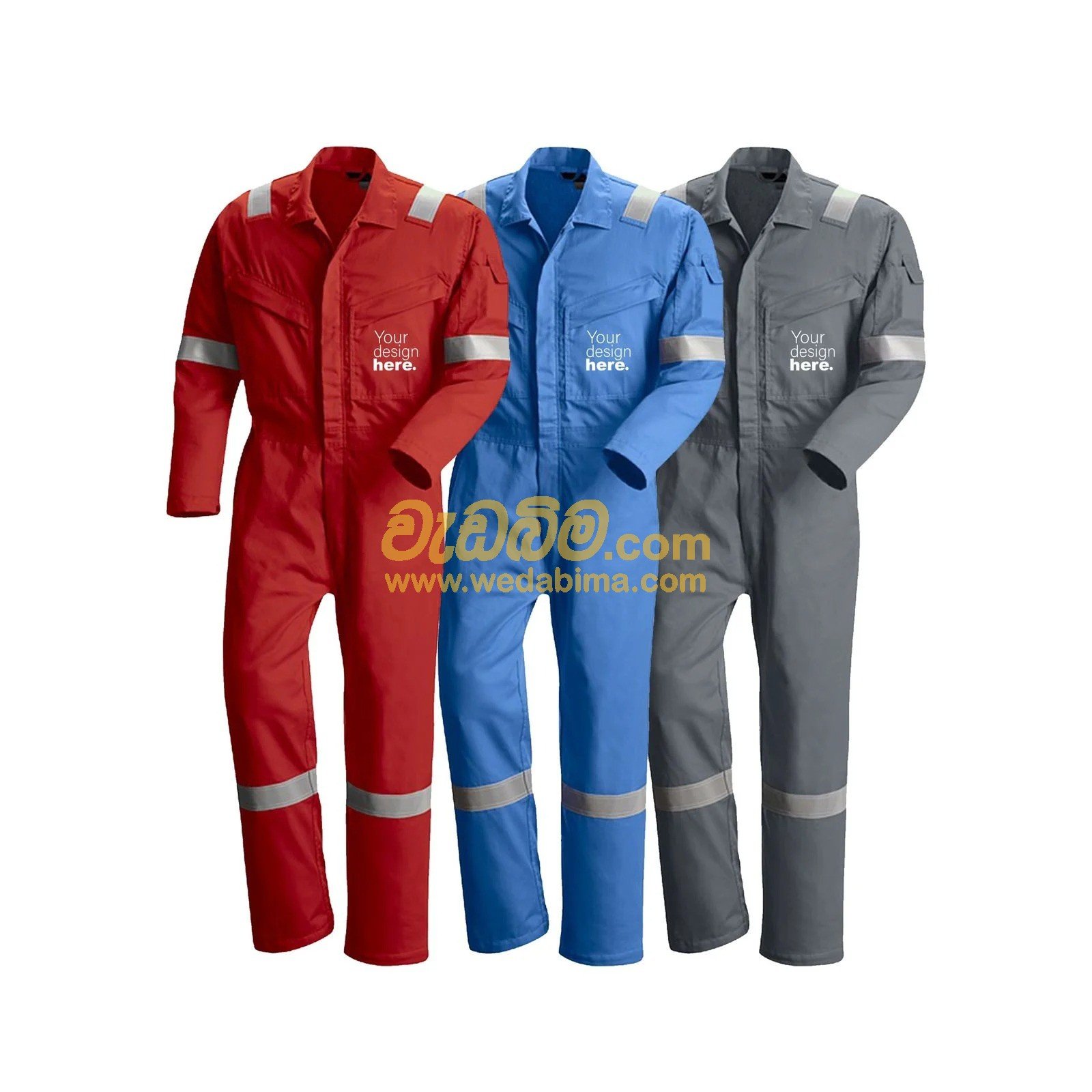 Safety Work Overall Uniforms sri lanka