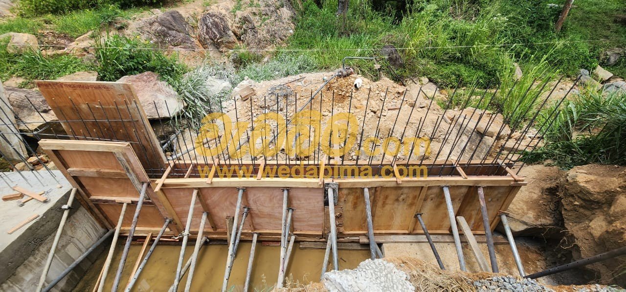 retaining wall construction prices Badulla