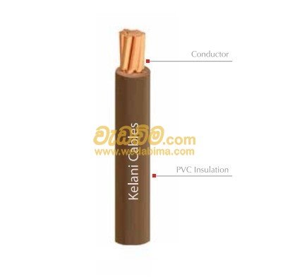 7/0.67mm Cu/PVC/PVC Single Core Brown 100m Fire Sheild Kelani Cables