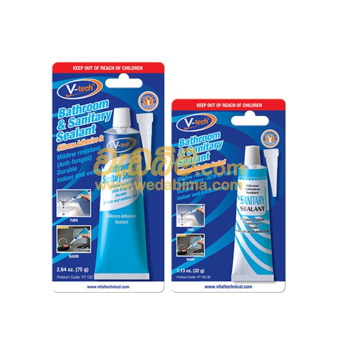 75g Bathroom Sanitary Silicone Sealant