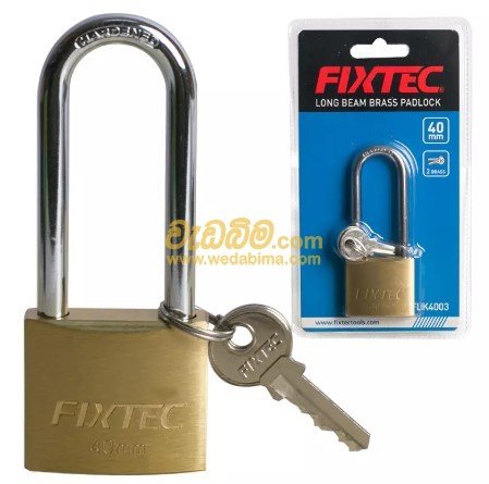 40mm Long Brass Padlock