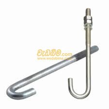 24 x 600mm H/D J Bolt